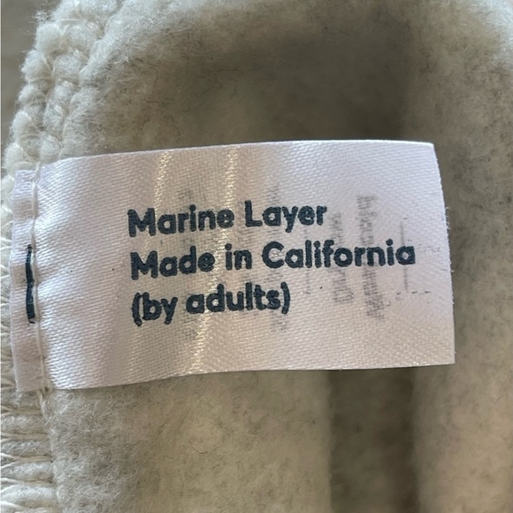 Marine Layer NWT size XL Jenny  sweatshirt cozy neutral loungewear casual New - Picture 11 of 12